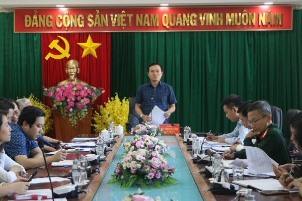 Hình ảnh cho bài viết Thường trực Thành ủy làm việc với UBND thành phố về công tác  tổ chức hoạt động kỷ niệm 50 năm Ngày giải phóng tỉnh Phú Yên